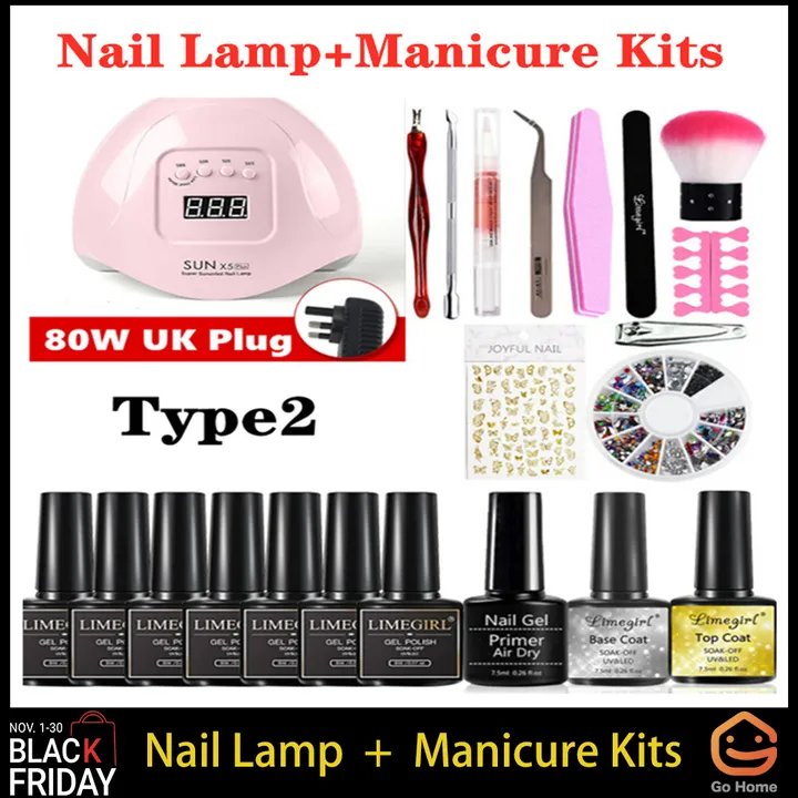manicure-set-nail-polish-kit-with-uv-nails-drying-lamp-polish-set-soak-off-manicure-tools-set-gel-nail-kits-54w-go-home-type1