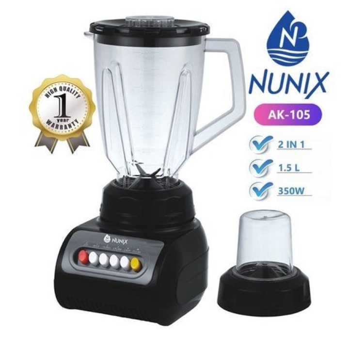 nunix-blender-2-in-1-grinding-machine-with-durable-motor-15liter-ak-105