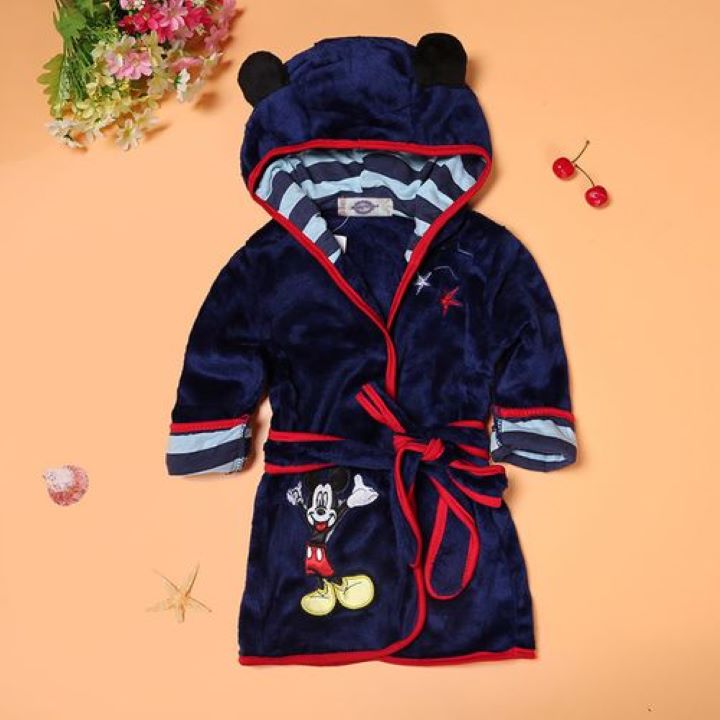 fashion-blue-boys-bath-robe