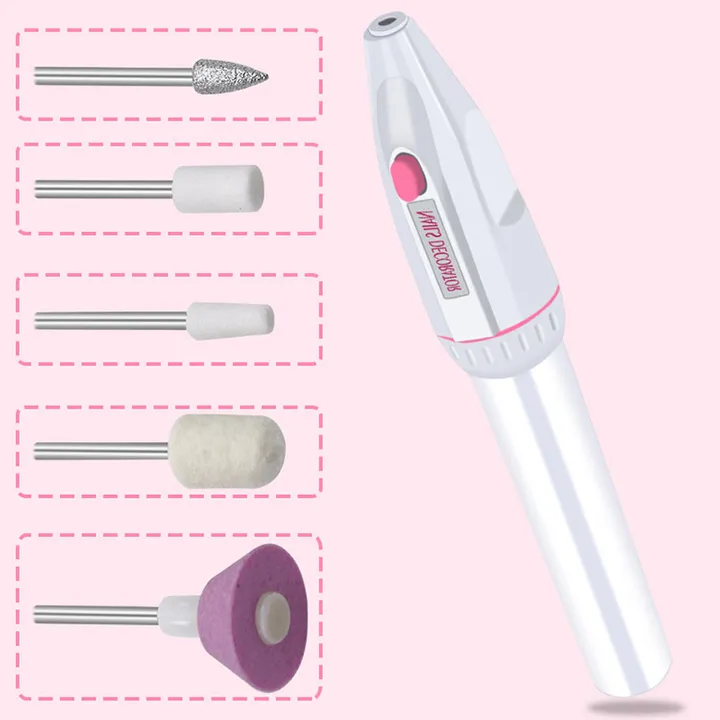 electric-nail-drill-kit-manicure-5-drills-grinding-burnishing-machine-nail-art-manicure-pedicure-kitelectric-nail-portable-mini-nail-grinding-tool-with-5