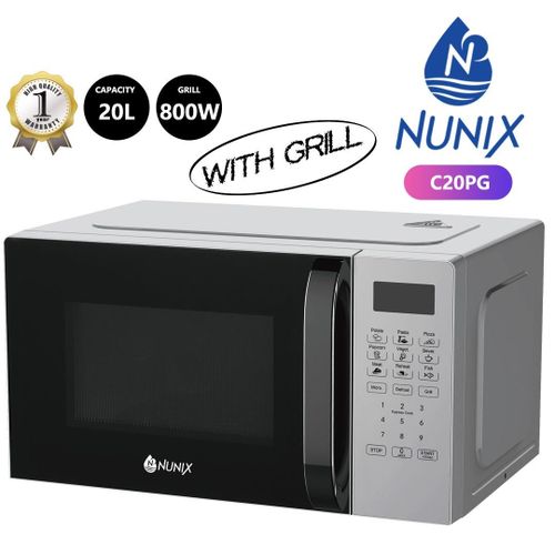 nunix-digital-microwave-oven-20l-with-grill