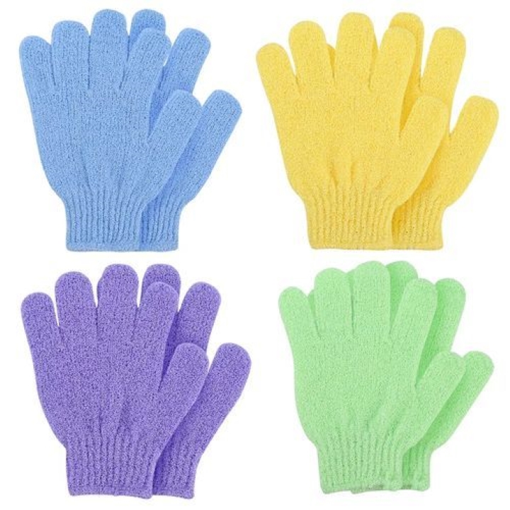 fashion-4pairs-shower-gloves-exfoliating-wash-skin-scrubber