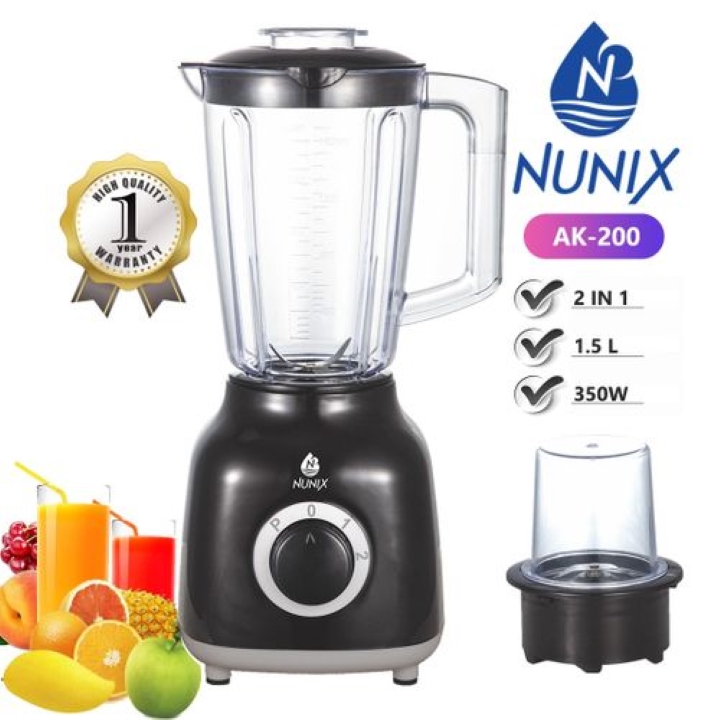 nunix-durable-high-quality-motor-2-in-1-blender
